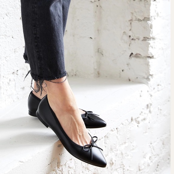 Margaux Shoes - Leather ballet flats
